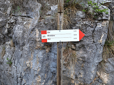 ... dann haben wir das Ende der Ferrata Ottorino Maragoni erreicht