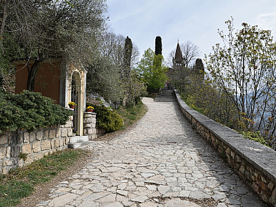 Die letzten Meter bis zur Kirche