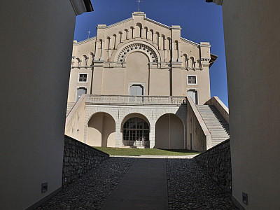 Der Innenhof der Anlage