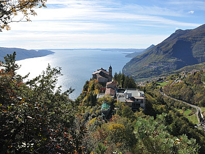 Das Santuario di Montecastello und der südliche Gardasee
