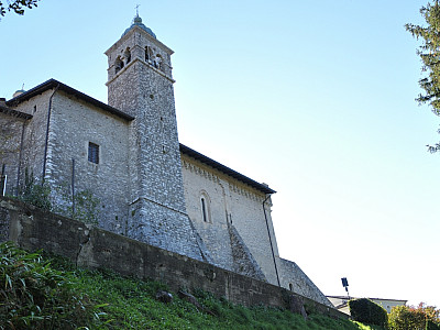 Der Kirchturm der Wallfahrtskirche