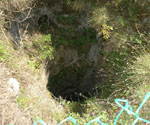 Schacht zum Bunker