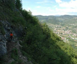 Abstieg, rechts Civezzano