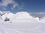 Rifugio Casati und Suldenspitze