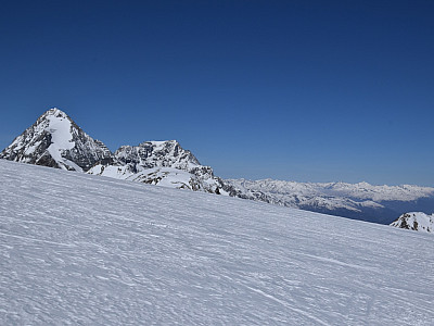 Königsspitze und Ortler