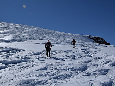 Der Schnee sieht wunderschön aus, ein Abfahrtsvergnügen wird es heute aber nicht
