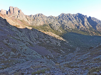 Der Blick zurück in Asco-Tal