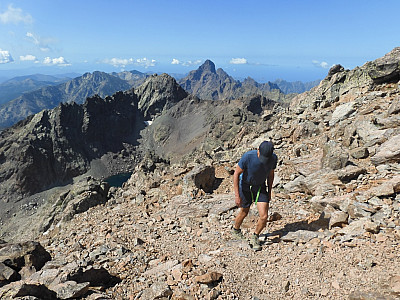 Der Capu Falu vor der Paglia Orba