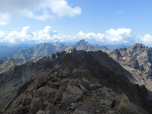 Der Blick nach Südwesten zur Paglia Orba