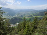 Der Blick nach Westen ins Fleimstal