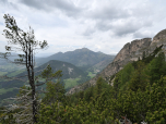 Wir begnügen uns heute mit der Sicht auf das Schwarz- und Weißhorn