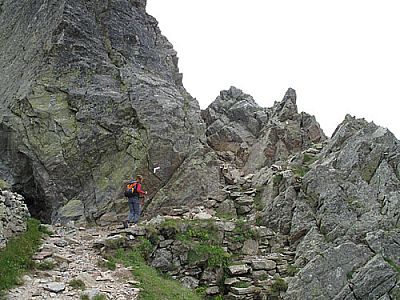 ...zur Porta dei Merli empor