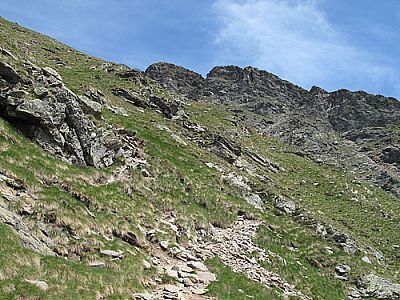 Es geht stetig bergauf