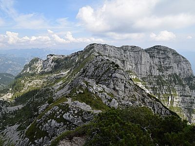 Im Osten des Jochs der Clap del Paredach