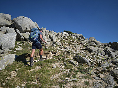 Es wird wieder ein wenig steiler