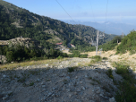 Der Blick zurück zum Refuge de Capanelle