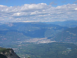 Blick Richtung Bozen