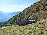 Blick zurück zur Pichlerbergalm