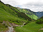 Blick zurück zum Sommerbergbach