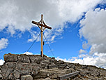 Gipfelkreuz der Namloser Wetterspitze