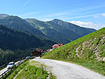 Ausgangspunkt oberhalb von Navis