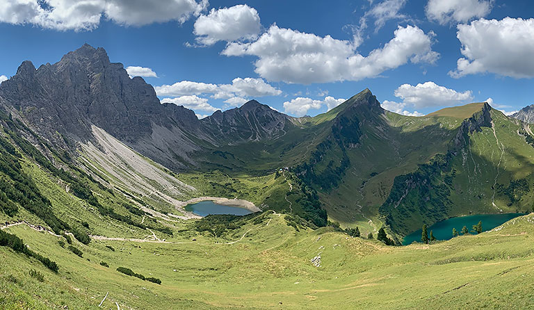Sulzspitze (2084 m) - Vom Neunerköpfle zur Landsberger Hütte