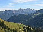 Blick zur Strindenalpe