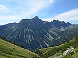 Blick zur Leilachspitze