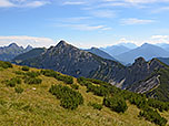 Blick zum Litnisschrofen