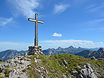 Gipfelkreuz der Sulzspitze