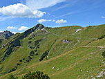 Blick zur Schochenspitze, die unser nächstes Ziel sein wird