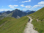 Weiter gehts Richtung Landsberger Hütte