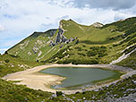 Blick über die Lache zur Schochenspitze