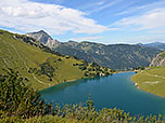 Blick auf den Traualpsee