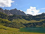 Blick zurück zur Landsberger Hütte