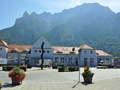 Der Bahnhof Mittenwald 