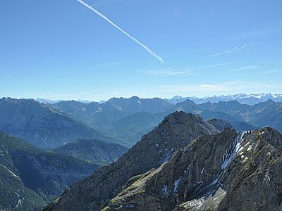 Die Sulzleklammspitze im Süden
