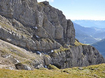 Auch auf dem Heinrich-Noe Steig ist Trittsicherheit erforderlich