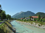 Wir überqueren die Isar...