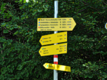 Die Mittenwalder Hütte ist bereits ausgeschildert.