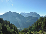 Blick hinüber zur Arnspitze