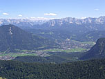 Blick auf Garmisch...