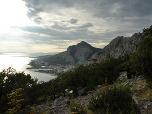 Der Ausblick zurück auf Omis
