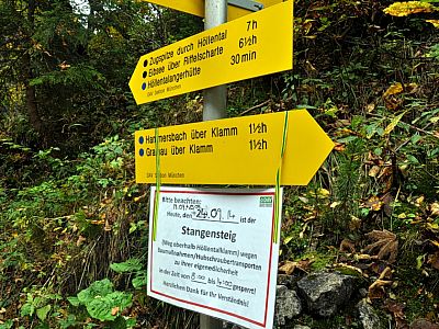 Noch 30 Minuten bis zur Höllentalangerhütte