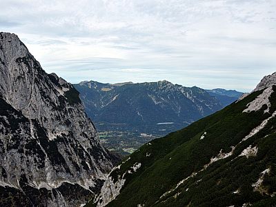 Blick nach Norden zur Kramerspitz