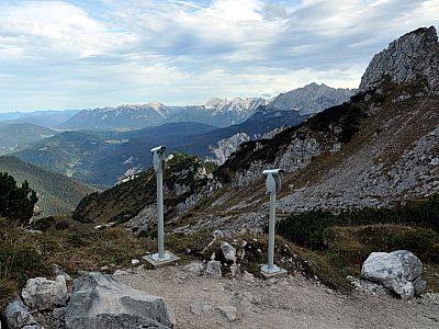 Fernrohre am Wegrand