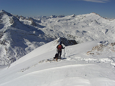 Blick zurück zum Rücken...