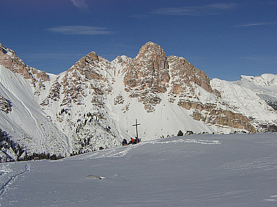 Limojoch mit Kreuz