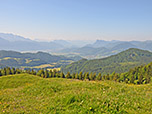 Blick über das Inntal zu den Kitzbüheler Alpen