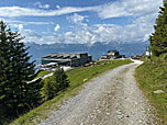 ...und nähern uns der Bergstation...